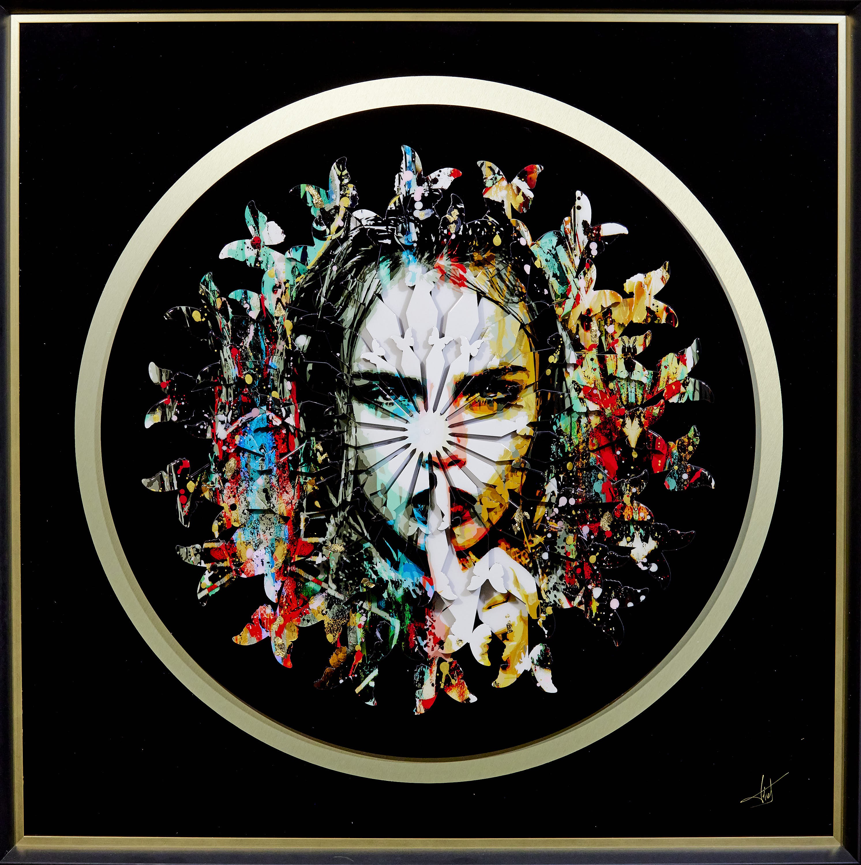 Fred Meurice, Girl in butterflies Fred Meurice, Girl in butterflies