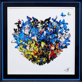 Drucke, Love butterflies, Fred Meurice