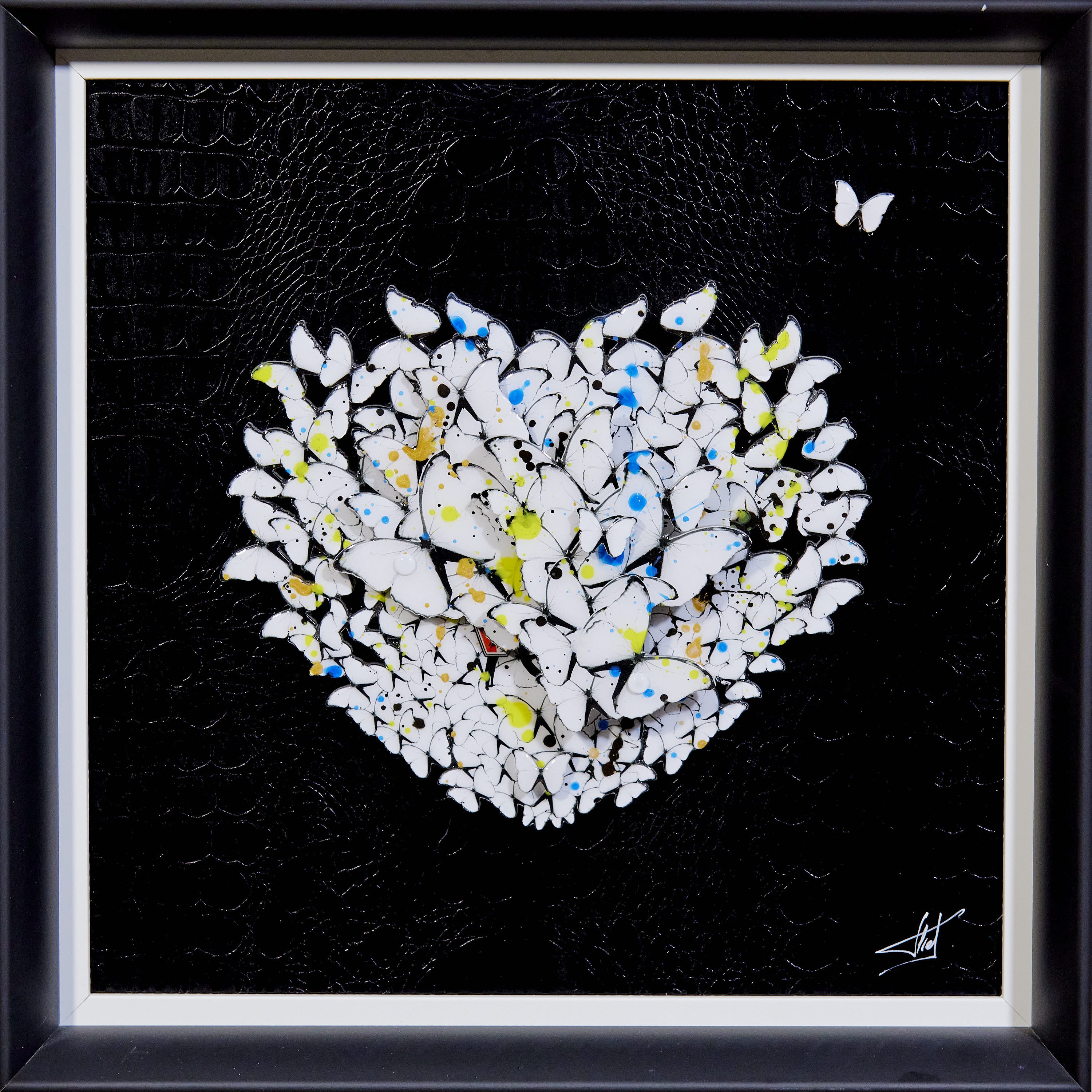 Fred Meurice, Love butterflies white Fred Meurice, Love butterflies white