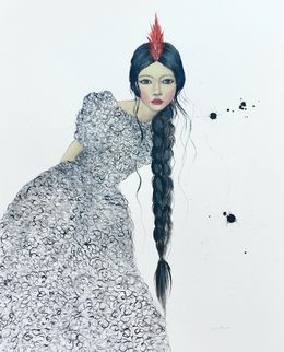 Gemälde, New dress, Mary Noga
