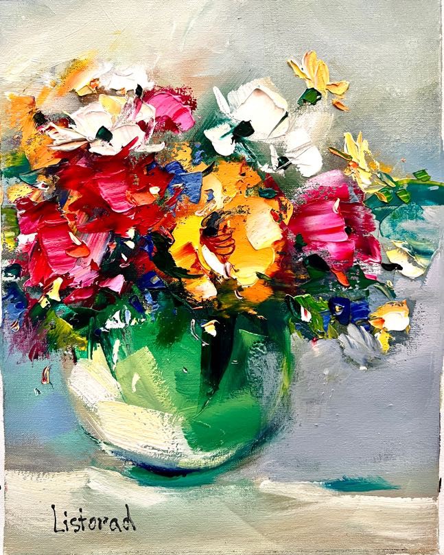 Natalya Listopad, Still Life (Flowers) Natalya Listopad, Still Life (Flowers)