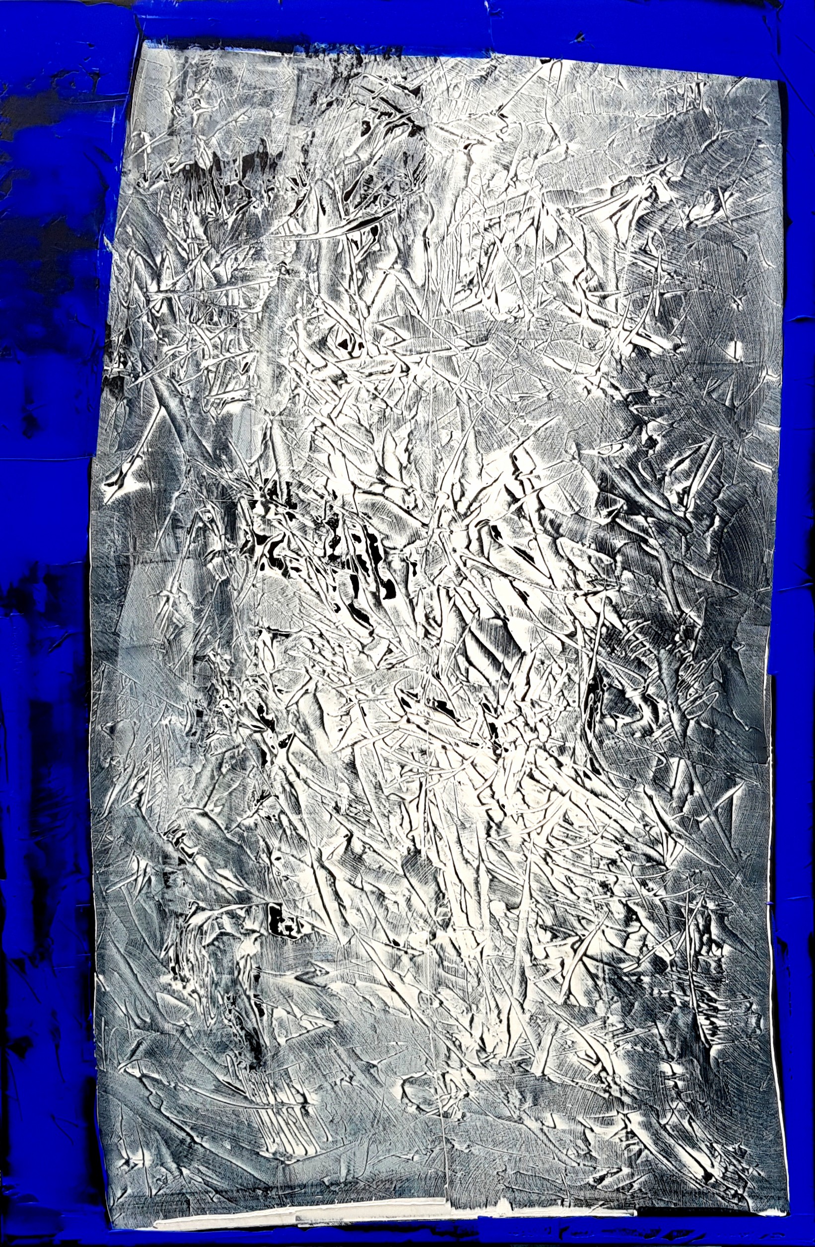 Anne Girault Bardaud, White & blue skin no. 1 Anne Girault Bardaud, White & blue skin no. 1