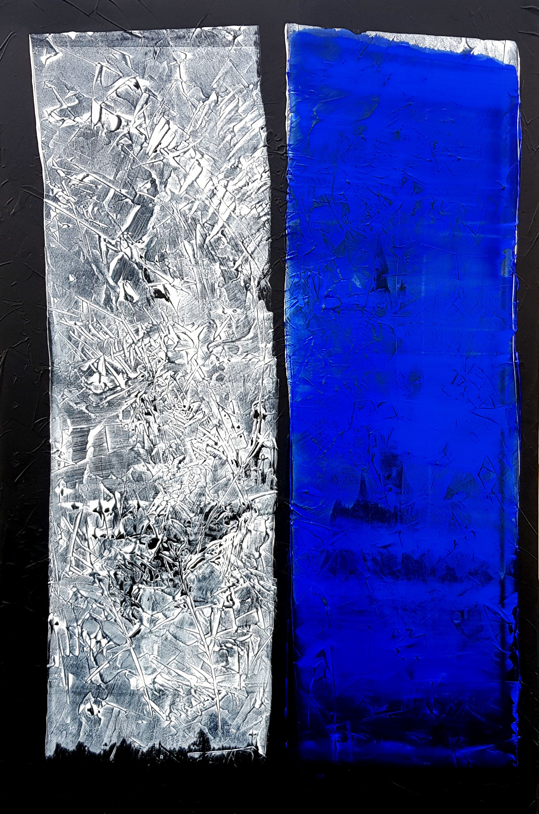 Anne Girault Bardaud, White & blue skin no. 2 Anne Girault Bardaud, White & blue skin no. 2