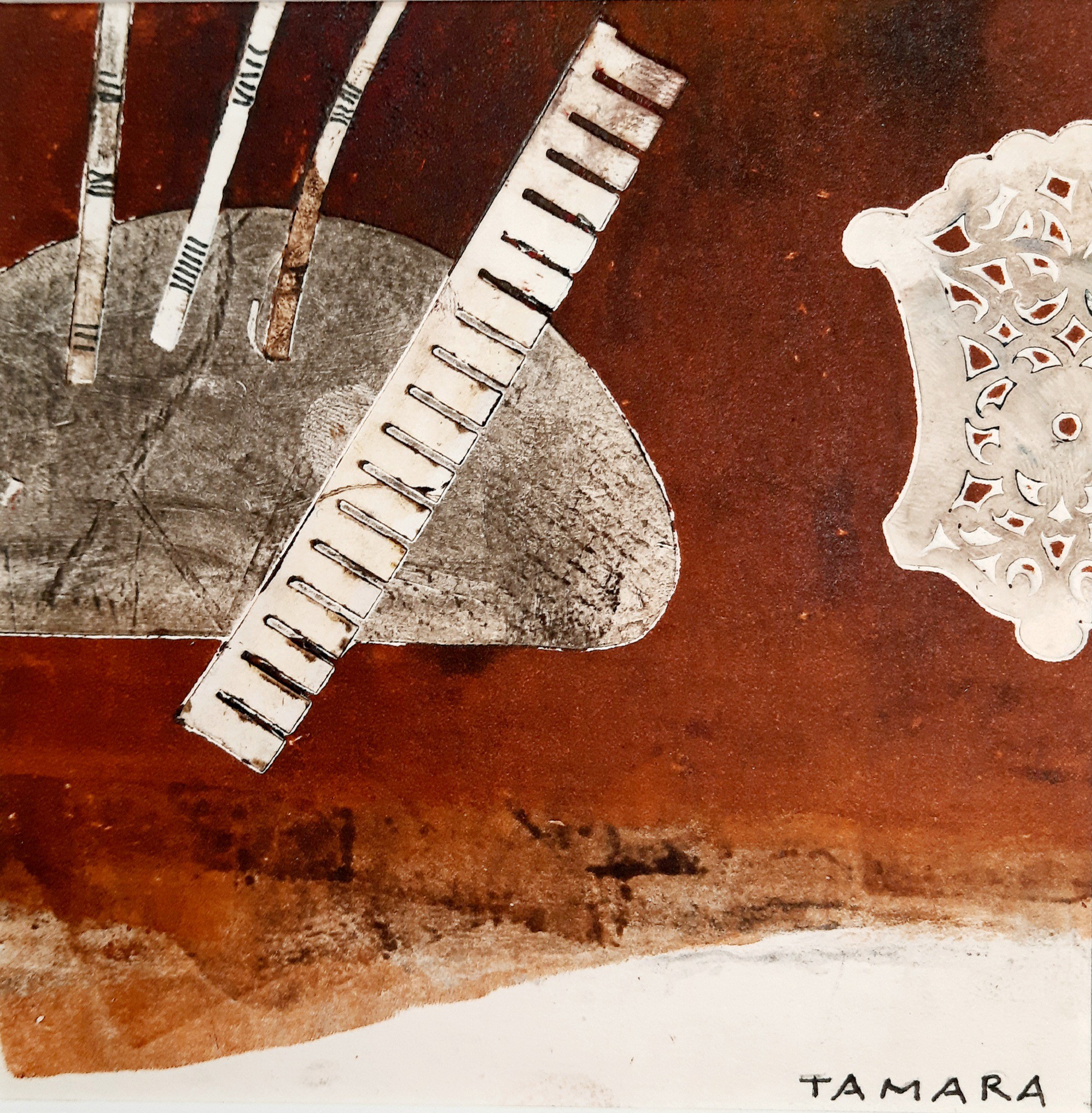 Tamara Bakhshinyan, Small Composition II Tamara Bakhshinyan, Small Composition II