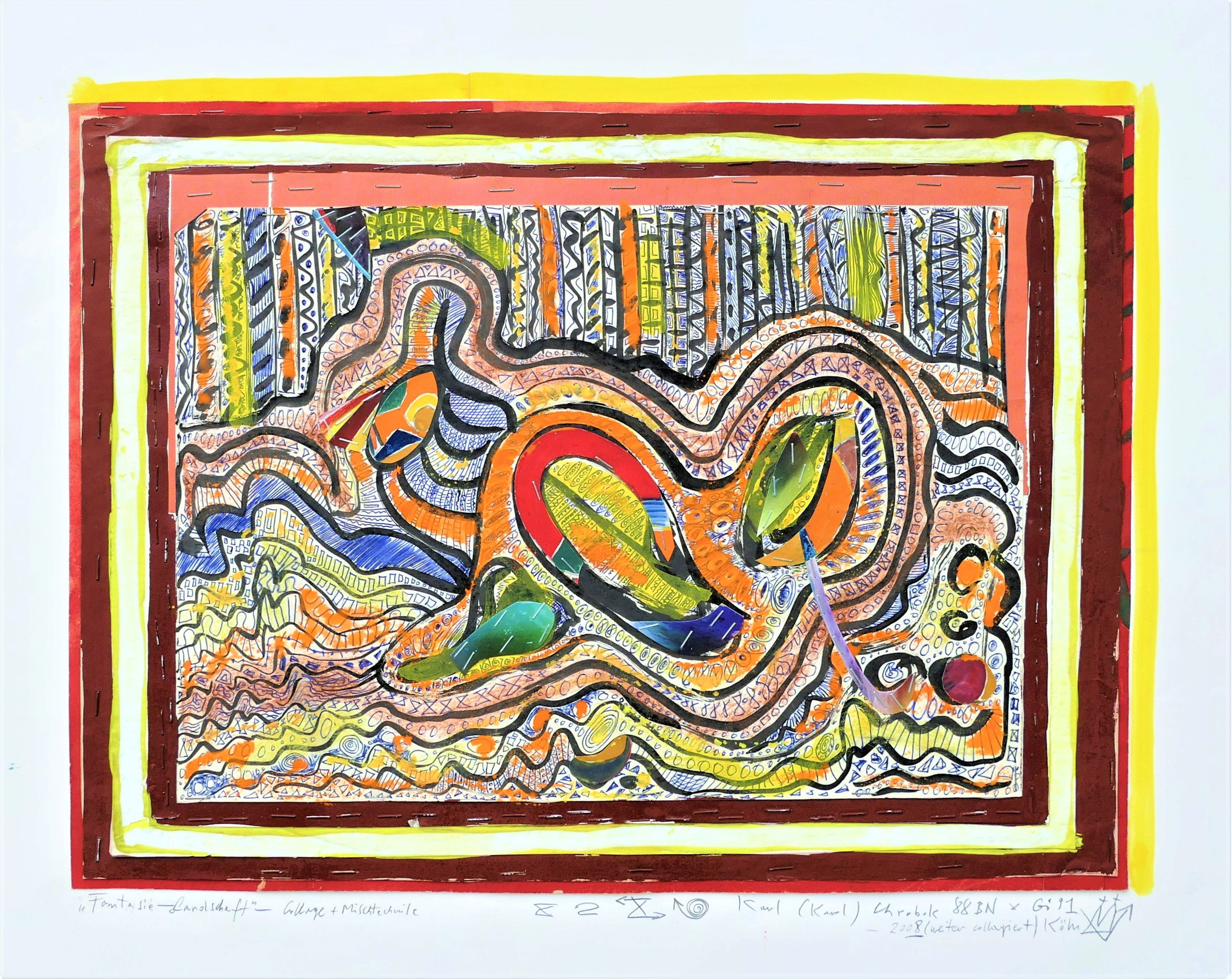 Karl-Karol Chrobok, Fantasy landscape Karl-Karol Chrobok, Fantasy landscape