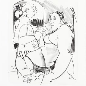 Print, Two Women, Cristina BanBan