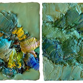 Color Derivatives #36 and #53, Diptych, Natasha Zupan