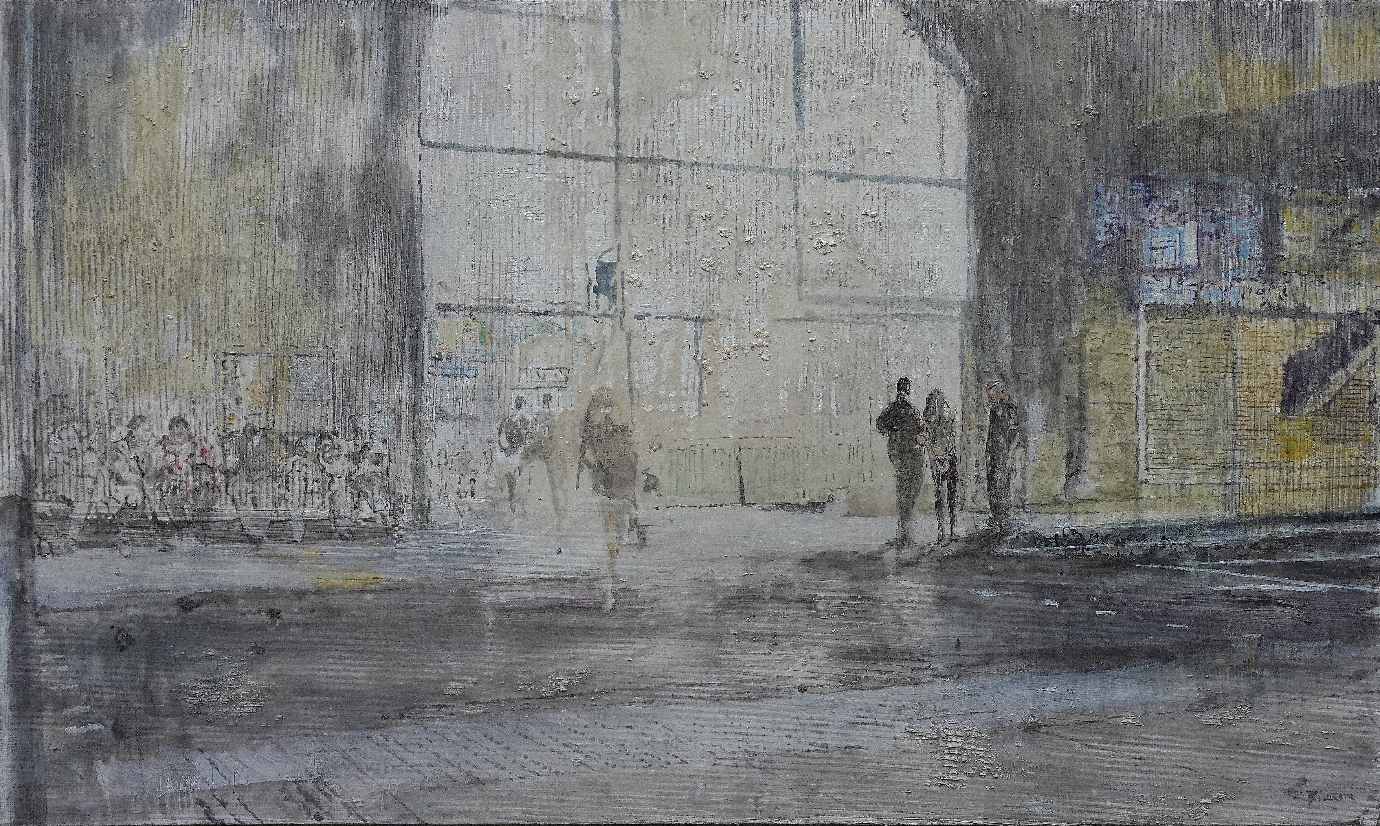 Michel Bianconi, Gare du Nord. L'effacement et l'arrêt. 2 Michel Bianconi, Gare du Nord. L'effacement et l'arrêt. 2