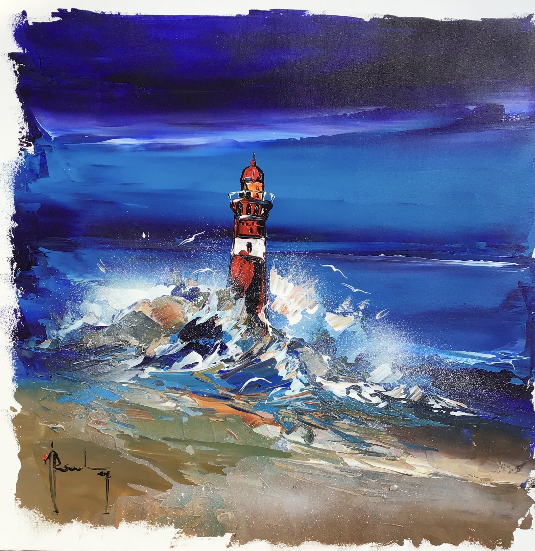 Christof Monnin, Le phare rouge et blanc Christof Monnin, Le phare rouge et blanc
