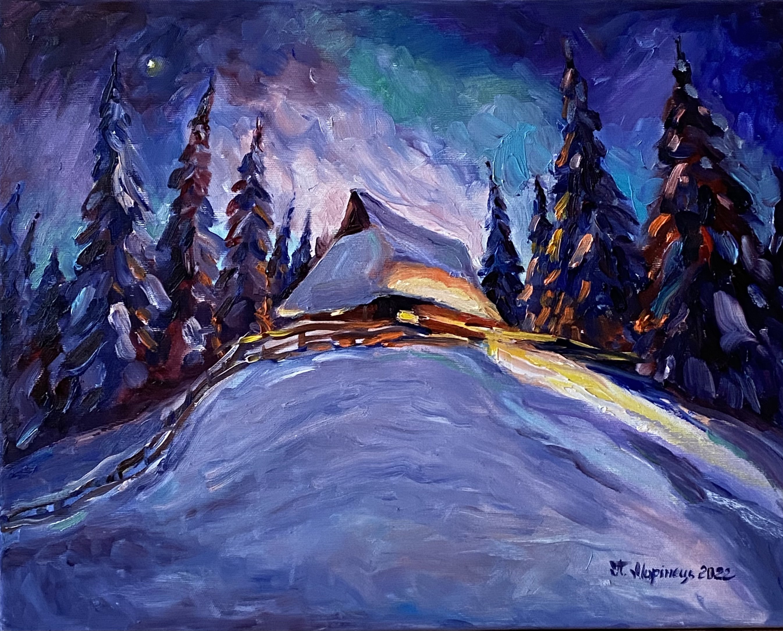 Pavlo Marinets, The first star Pavlo Marinets, The first star