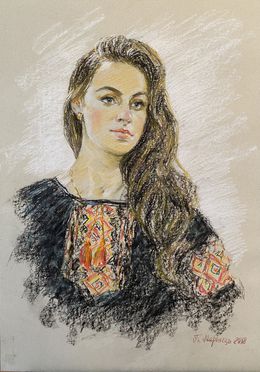 Peinture, Girl, Pavlo Marinets