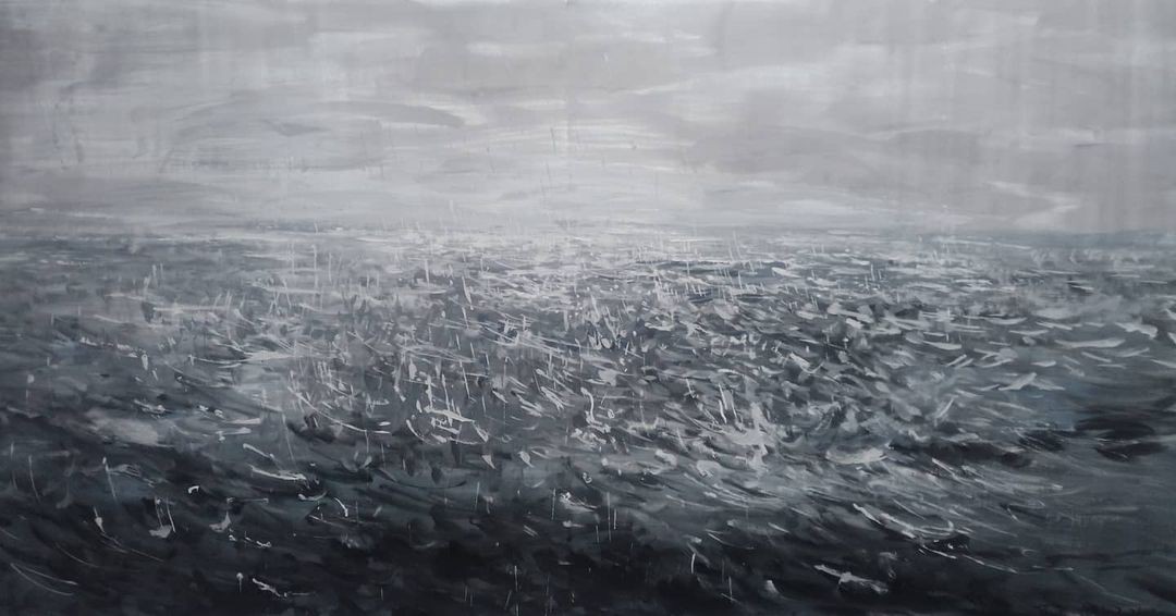 Qiongfei Zhang, La mer sous la pluie Qiongfei Zhang, La mer sous la pluie
