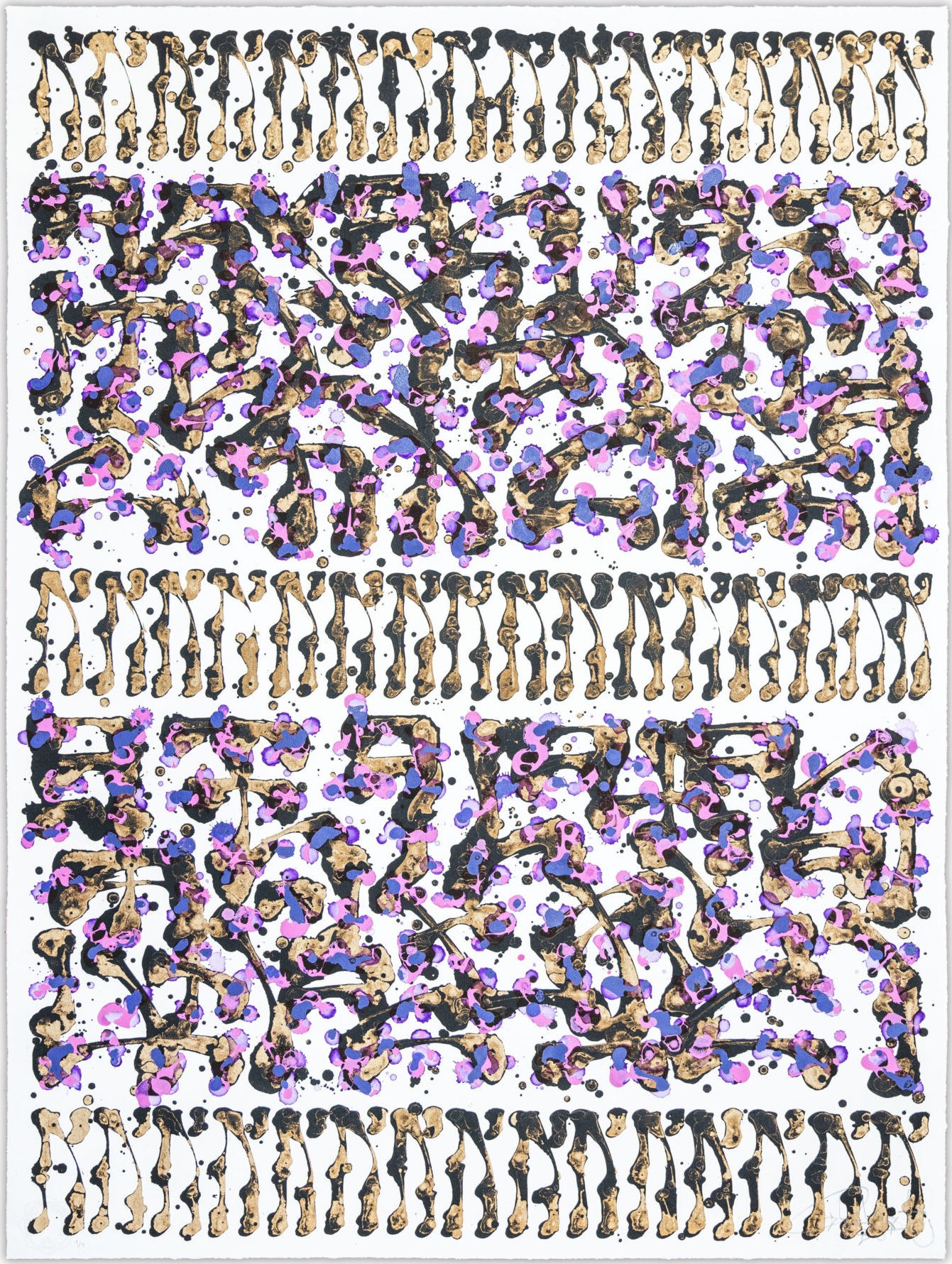Sowat, Athabasca - HPM V - Pink & Purple Sowat, Athabasca - HPM V - Pink & Purple