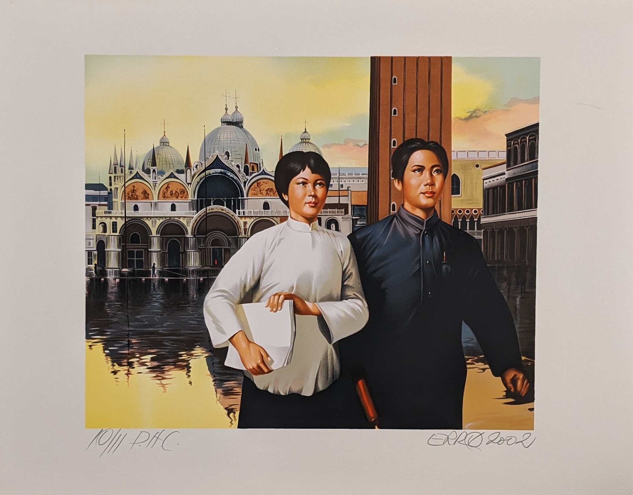 Erró, L'Ultima visita di Mao a Venezia Erró, L'Ultima visita di Mao a Venezia