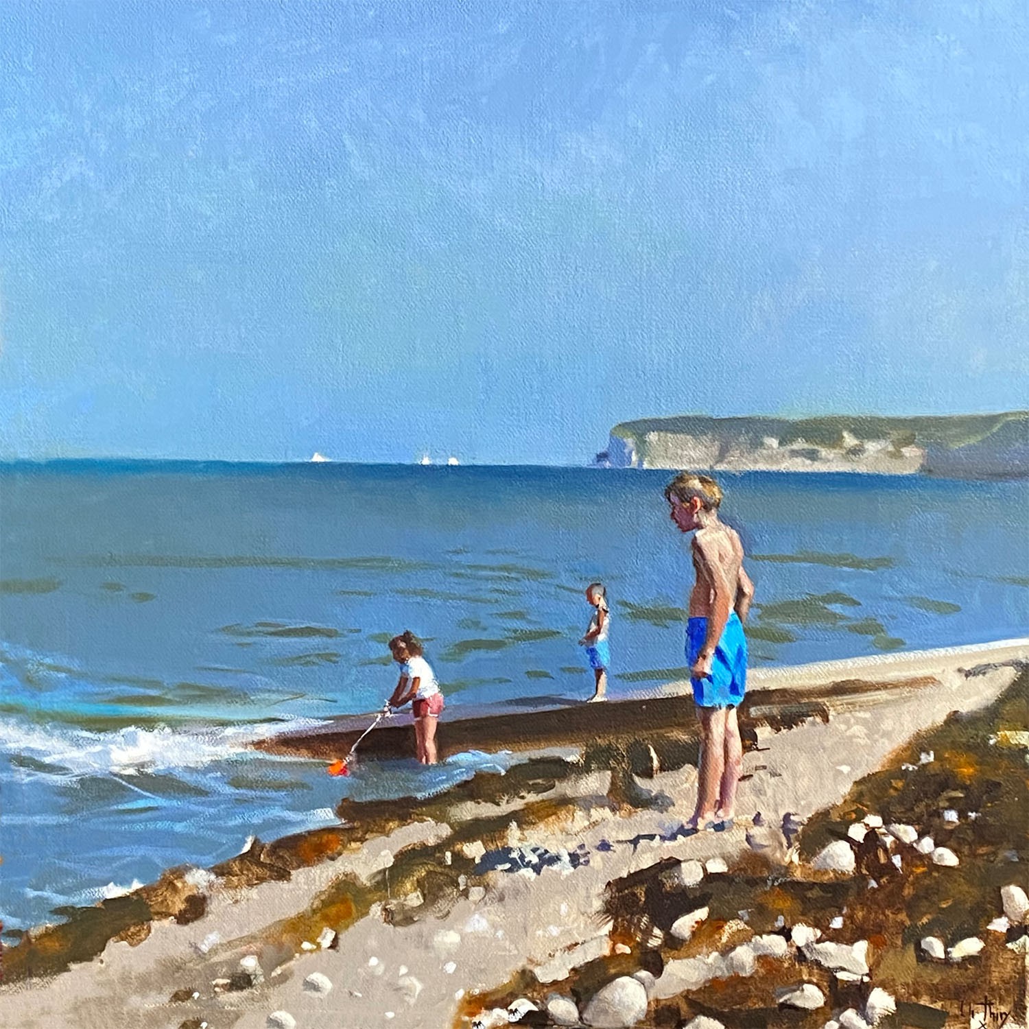 Christophe Thiry, Les enfants sur la plage Christophe Thiry, Les enfants sur la plage