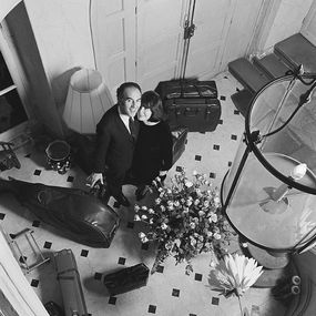 Photography, Gréco, Piccoli, 1966 / Paris Match, Patrice Habans