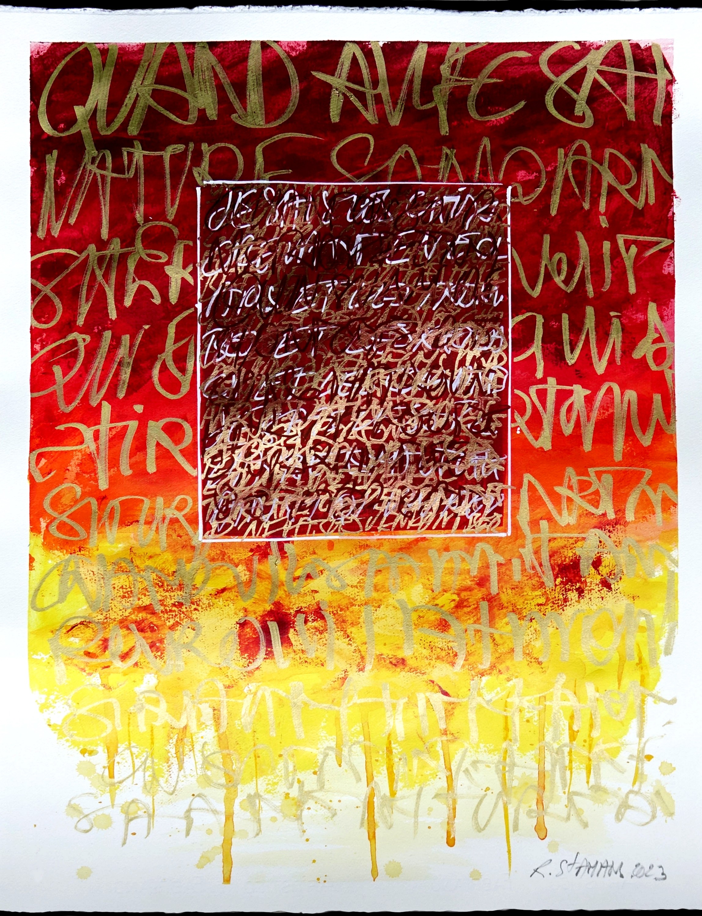 Richard Saint-Amans, Message Richard Saint-Amans, Message