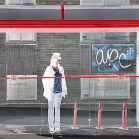 Behind waiting 2, Frédéric Bourret