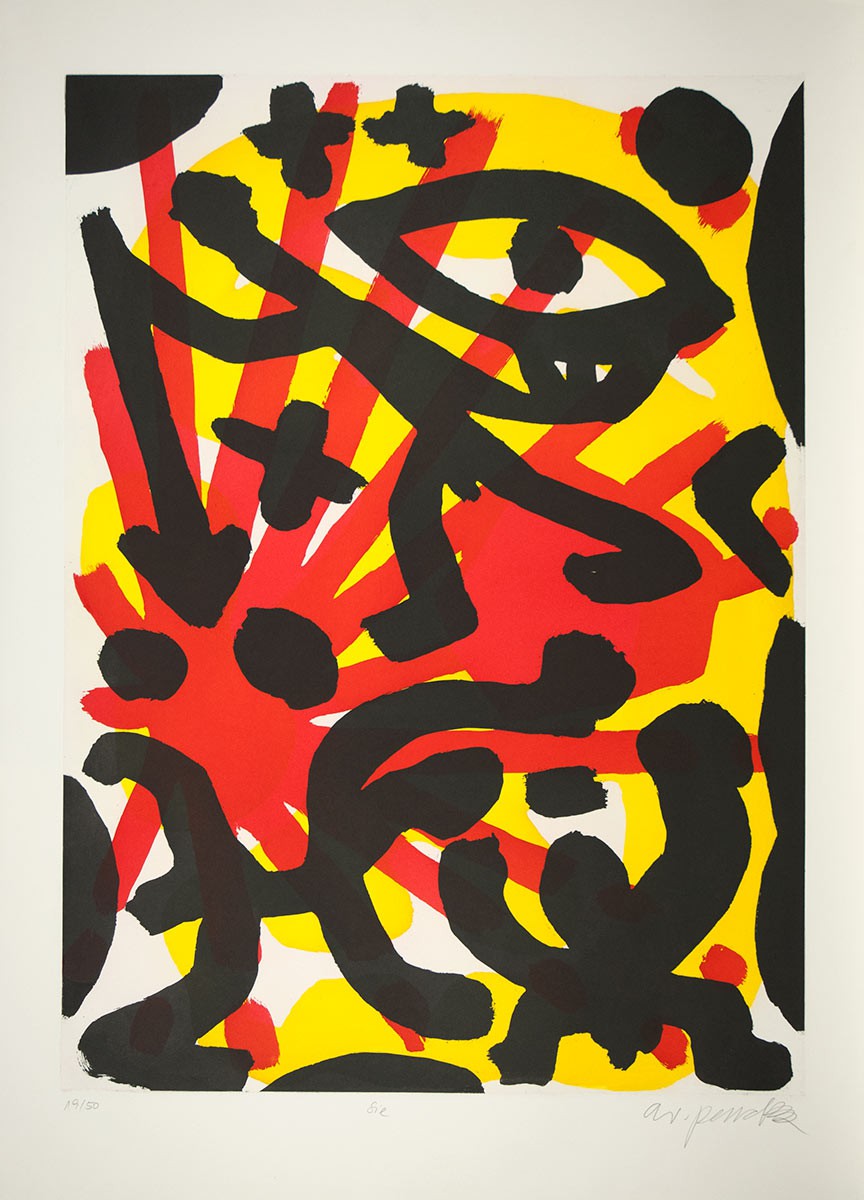 A.R. Penck, Sie A.R. Penck, Sie