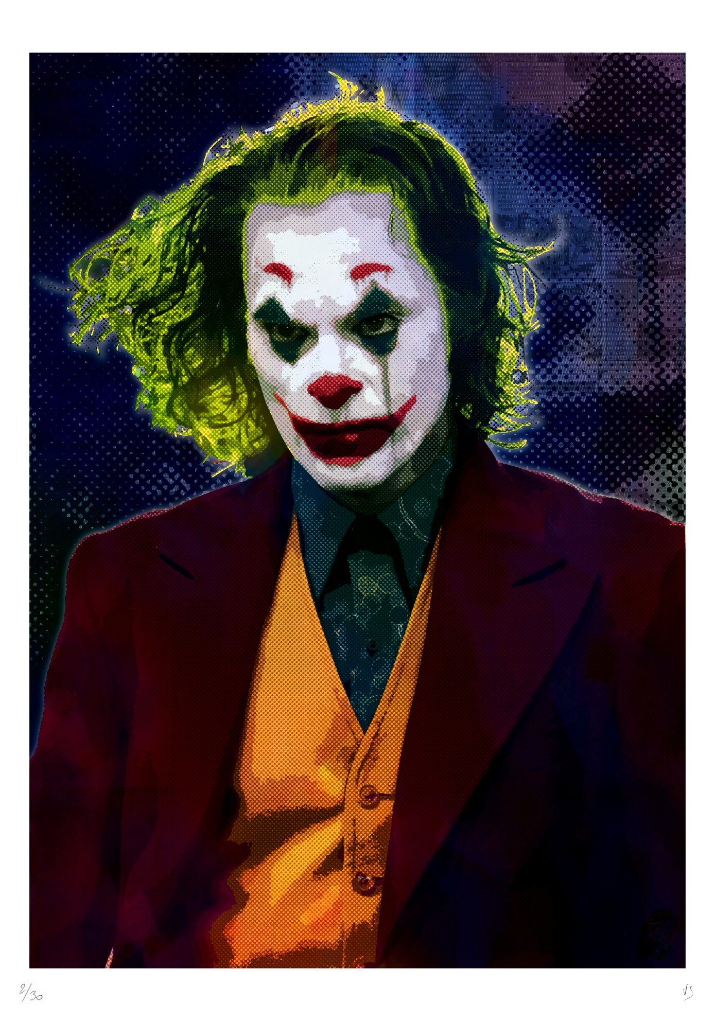 Vincent Sabatier, Sérigraphie Joker Vincent Sabatier, Sérigraphie Joker