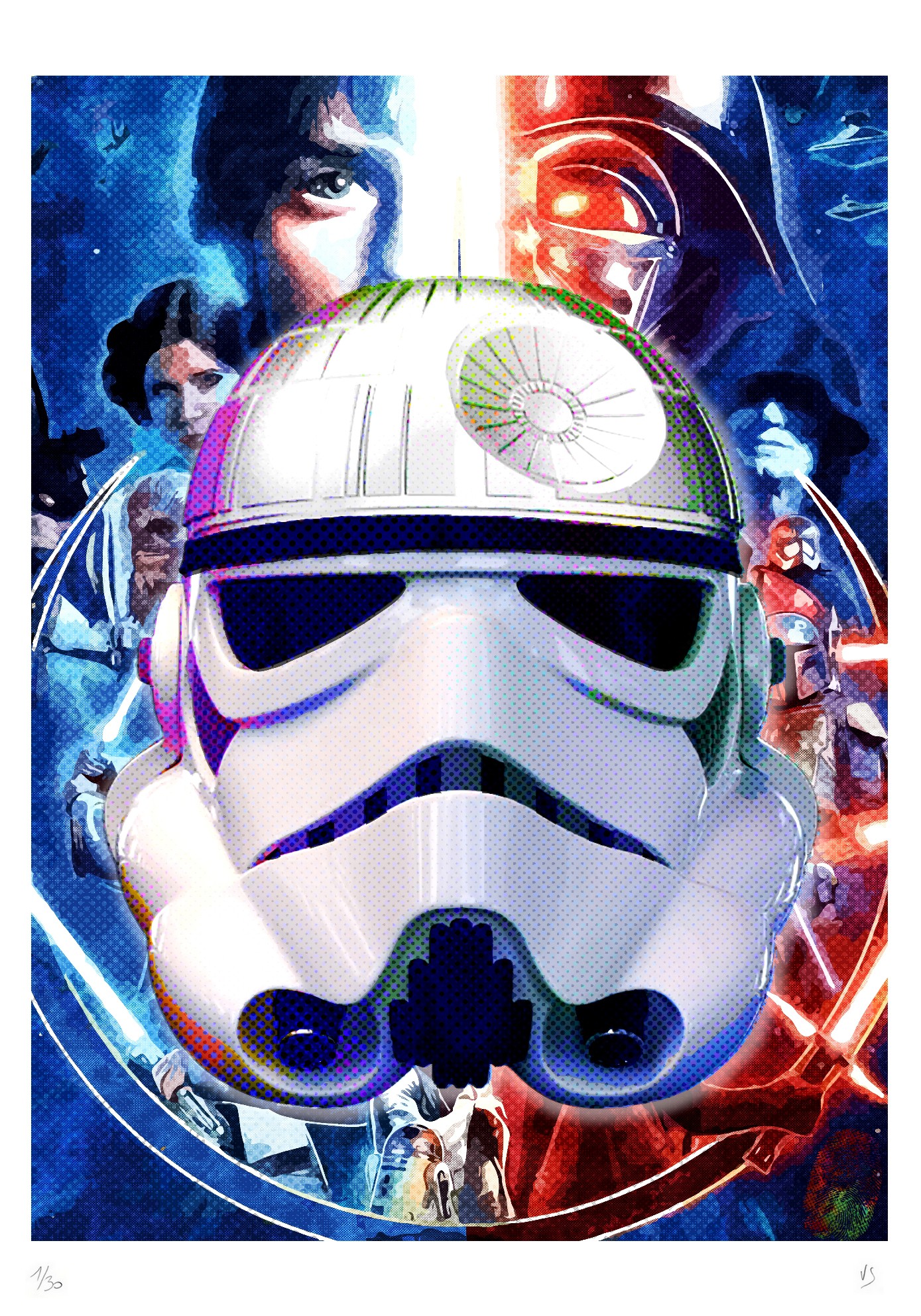 Vincent Sabatier, Sérigraphie Star Wars Vincent Sabatier, Sérigraphie Star Wars