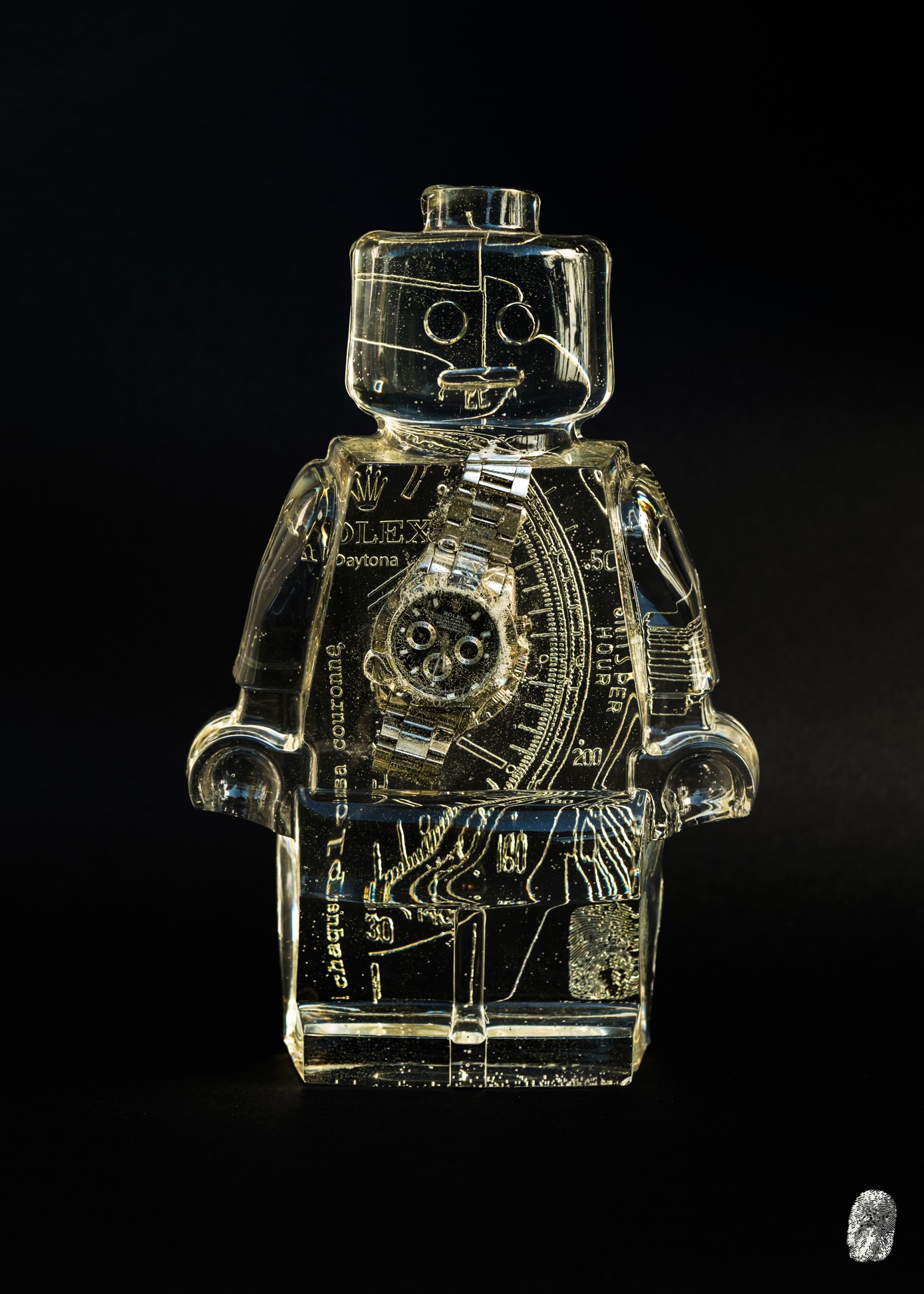 Vincent Sabatier, Sérigraphie Roboclusion Rolex II Vincent Sabatier, Sérigraphie Roboclusion Rolex II