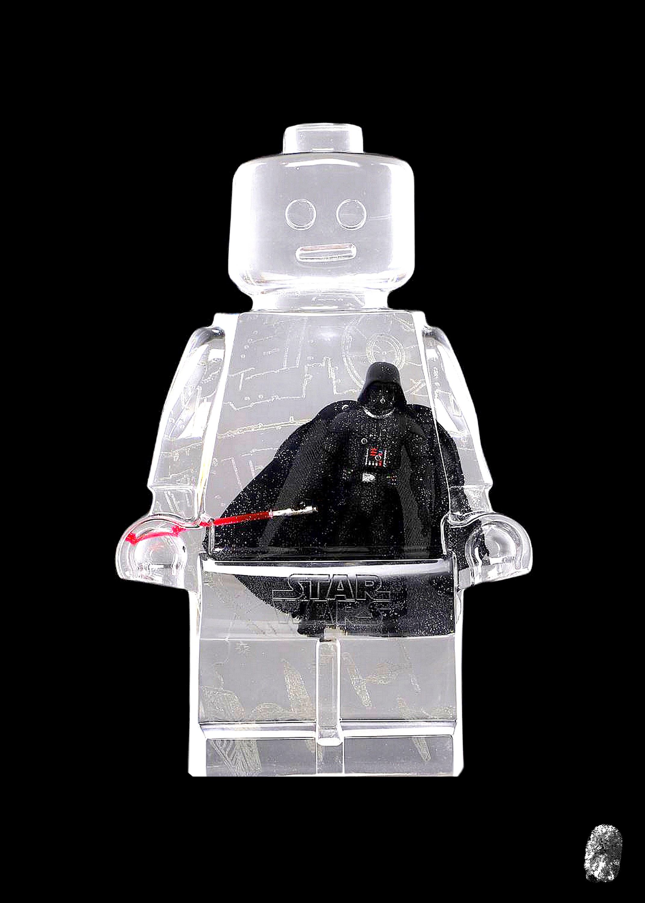 Vincent Sabatier, Sérigraphie Roboclusion Darth Vader Vincent Sabatier, Sérigraphie Roboclusion Darth Vader