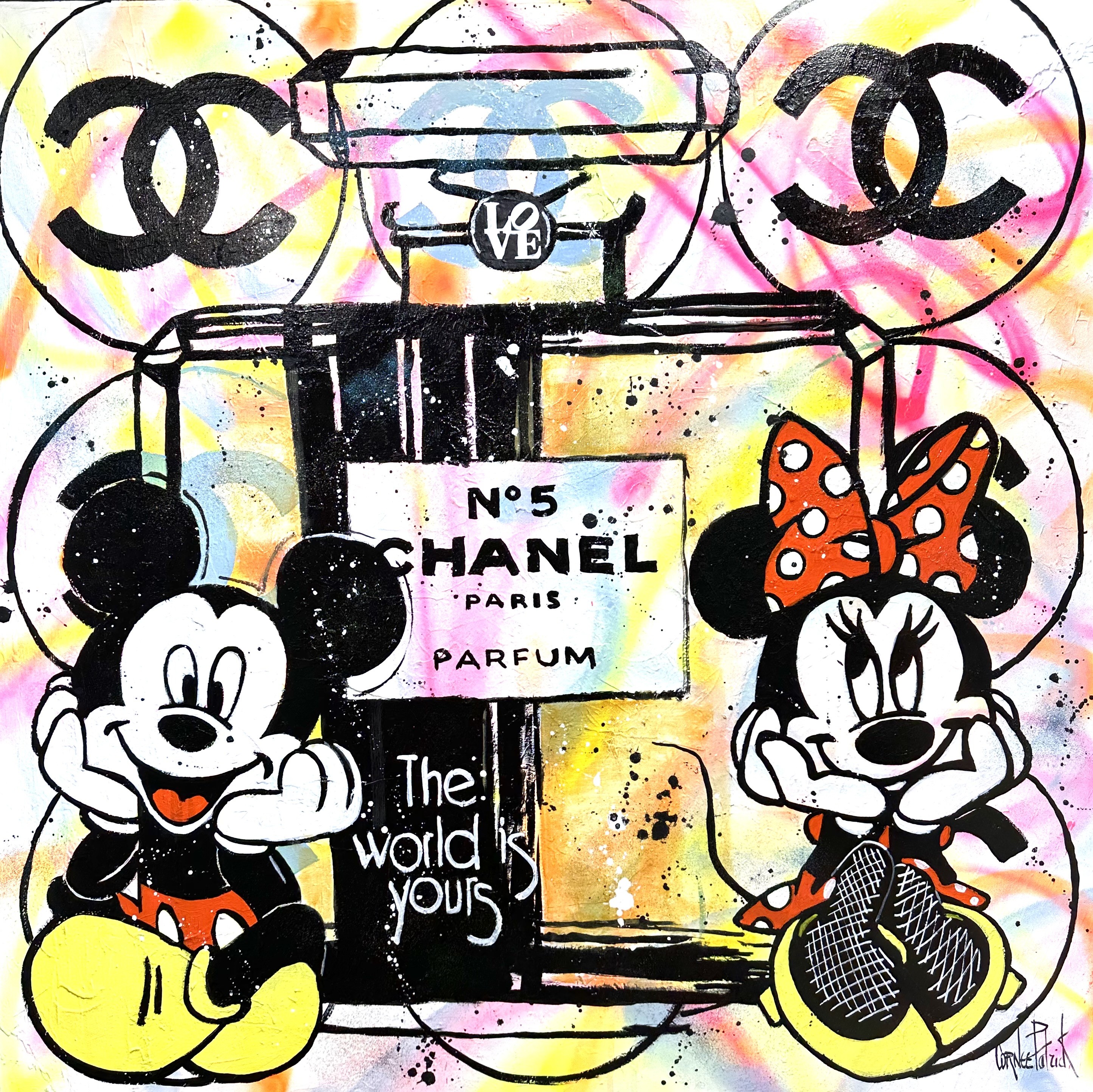 ▷ Mickey offre le parfum Chanel n°5 à Minnie by Patrick Cornée
