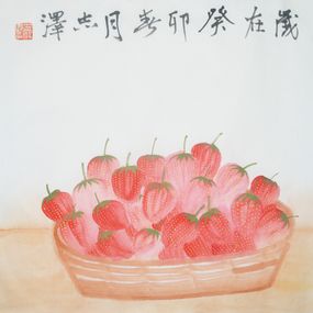 Gemälde, Strawberry, Zhize Lv