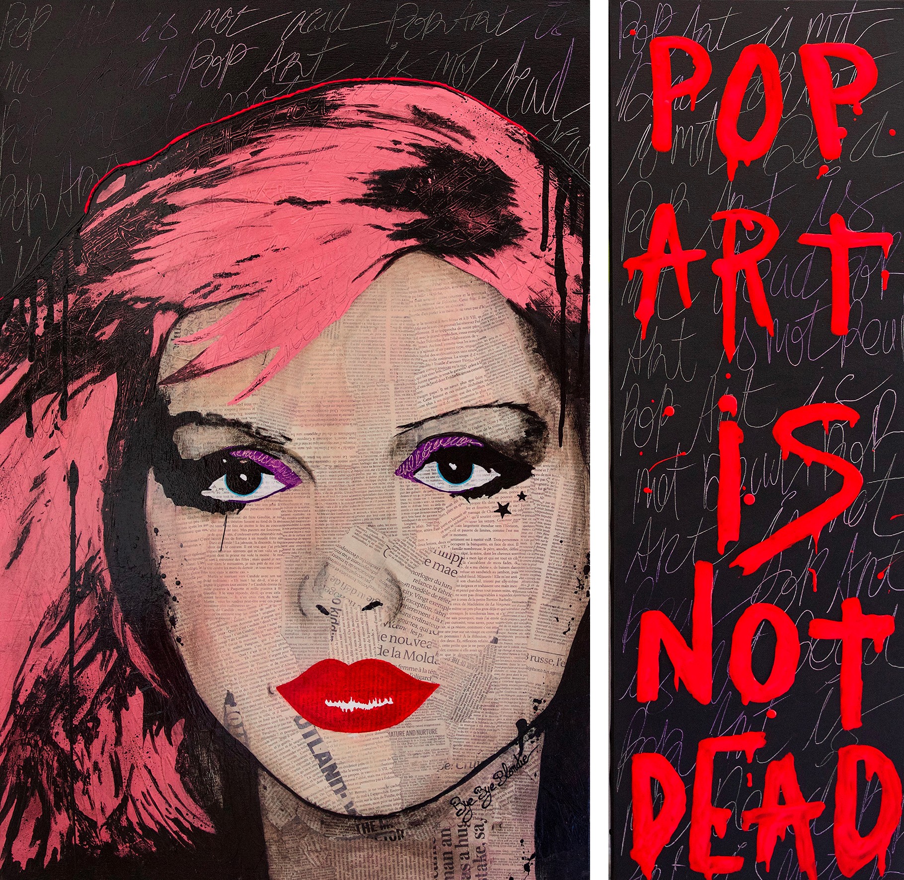 Eklektik, Pop art is not dead # Blondie Eklektik, Pop art is not dead # Blondie