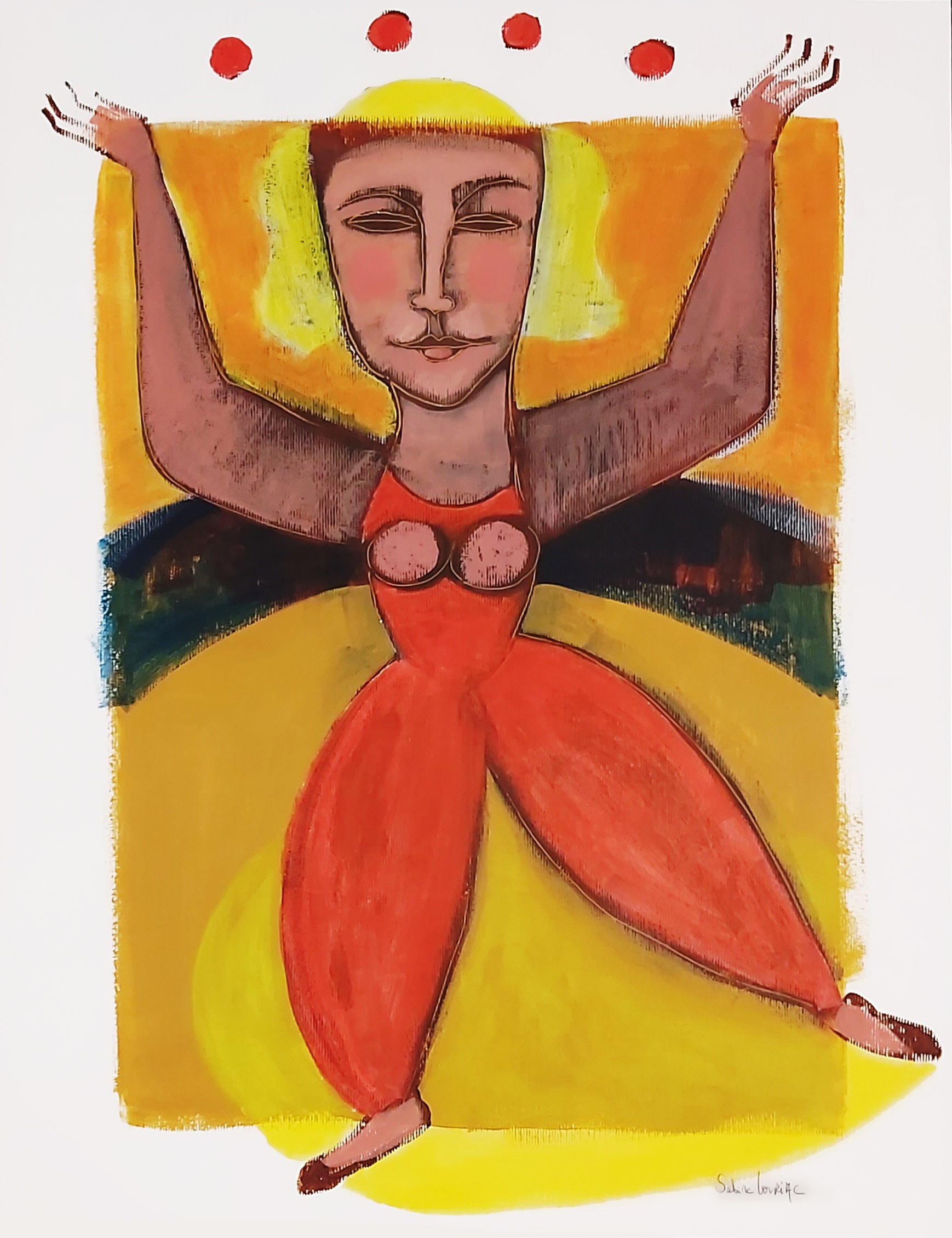 Sabine Louriac, La jongleuse Sabine Louriac, La jongleuse