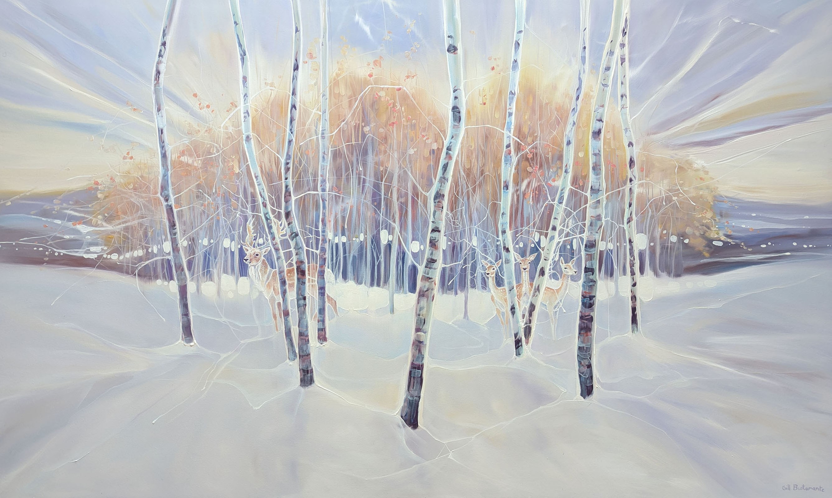 Gill Bustamante, South downs winter Gill Bustamante, South downs winter