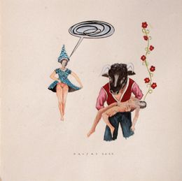 Zeichnungen, Sans titre (Minotaure fleurs), Christos Kalfas
