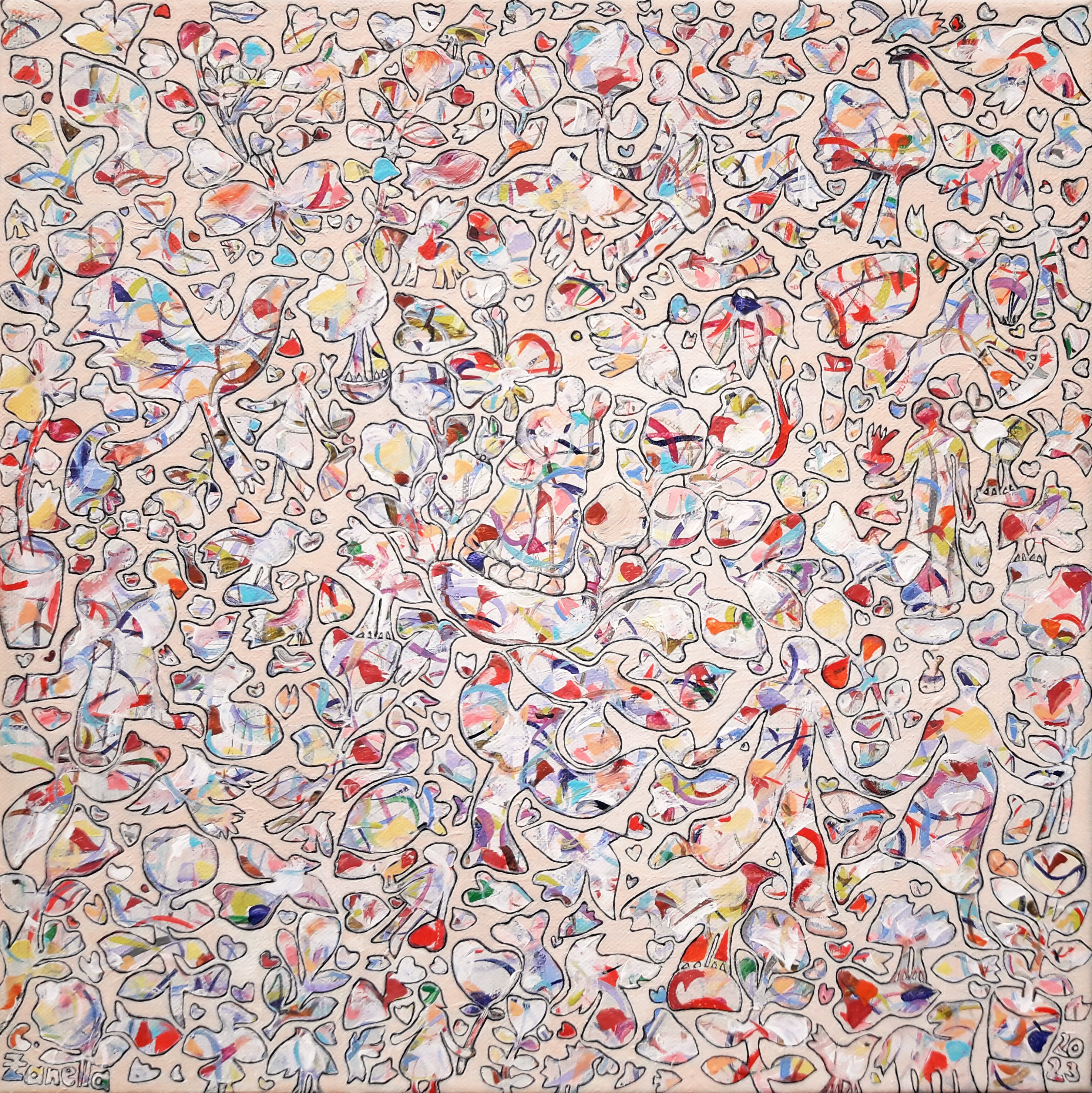 Christine Zanella, Being is love / 392 Christine Zanella, Being is love / 392