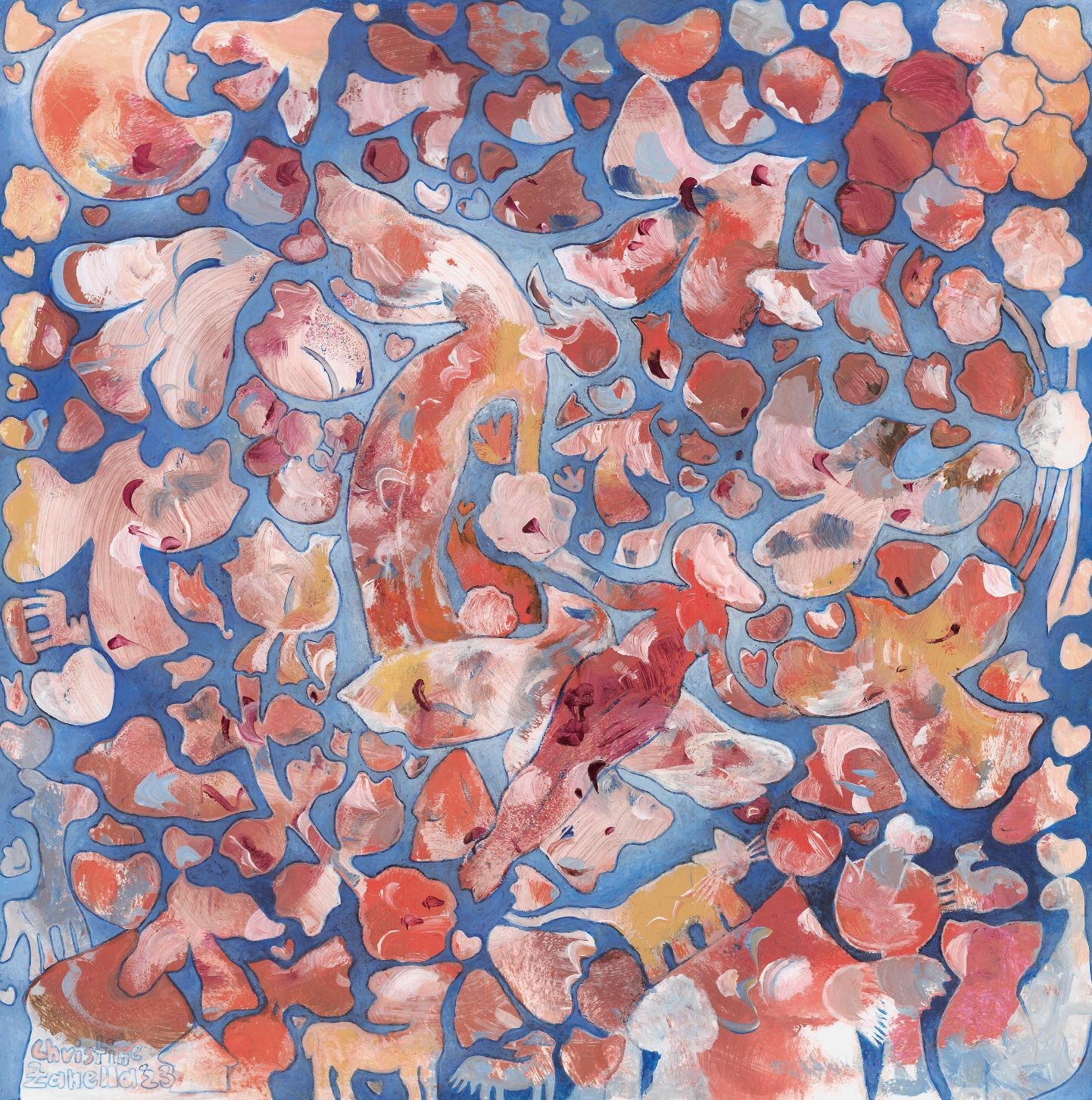 Christine Zanella, Being is love / 390 Christine Zanella, Being is love / 390