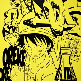 Gemälde, Adversiting yellow, Mr.Oreke