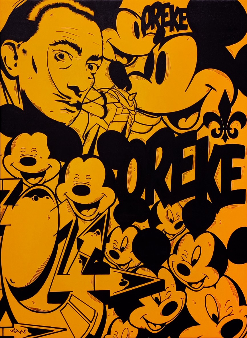 Mr.Oreke, Adversiting orange Mr.Oreke, Adversiting orange