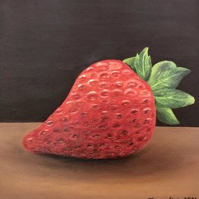Gemälde, Just strawberry, Nataliia Zhuravlova