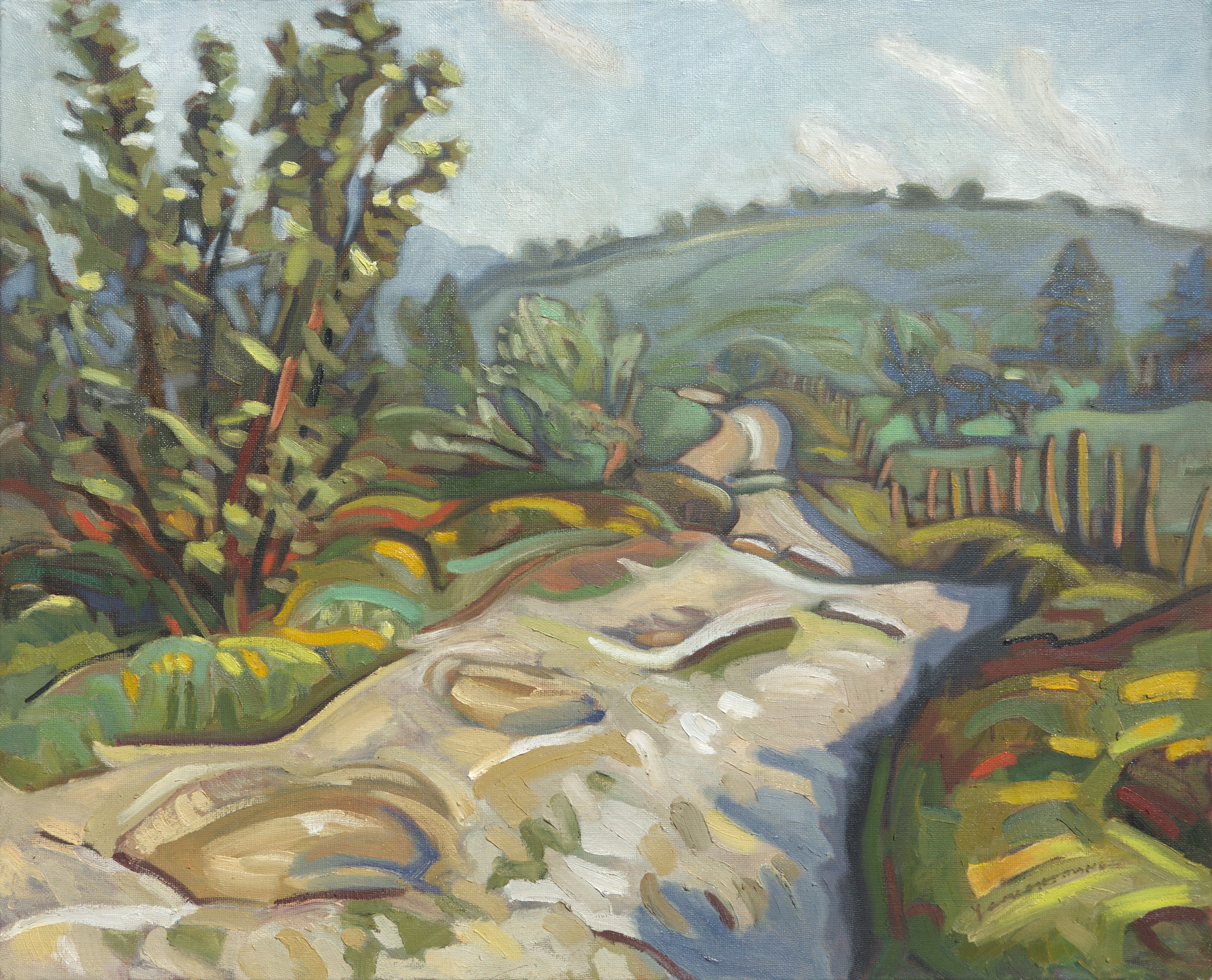 Yves Calméjane, Le chemin aux feuilles de mica Yves Calméjane, Le chemin aux feuilles de mica