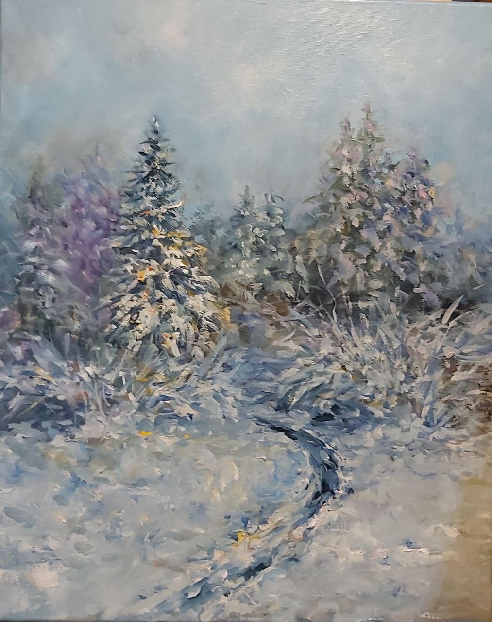 Alexandra Laskina, Canadian winter Alexandra Laskina, Canadian winter