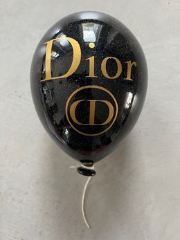 Sculpture, Balloon Art - Christian Dior Black/Gold, MVR