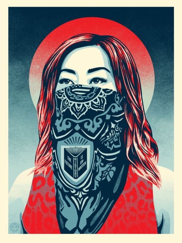 Shepard Fairey (Obey), Just Future Rising Shepard Fairey (Obey), Just Future Rising