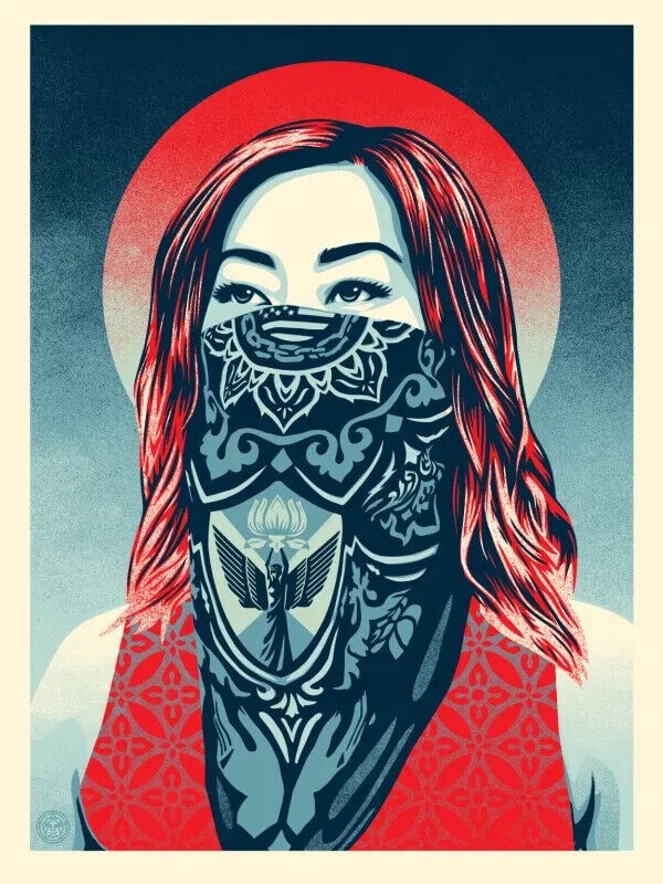 Shepard Fairey (Obey), Just Future Rising II Shepard Fairey (Obey), Just Future Rising II