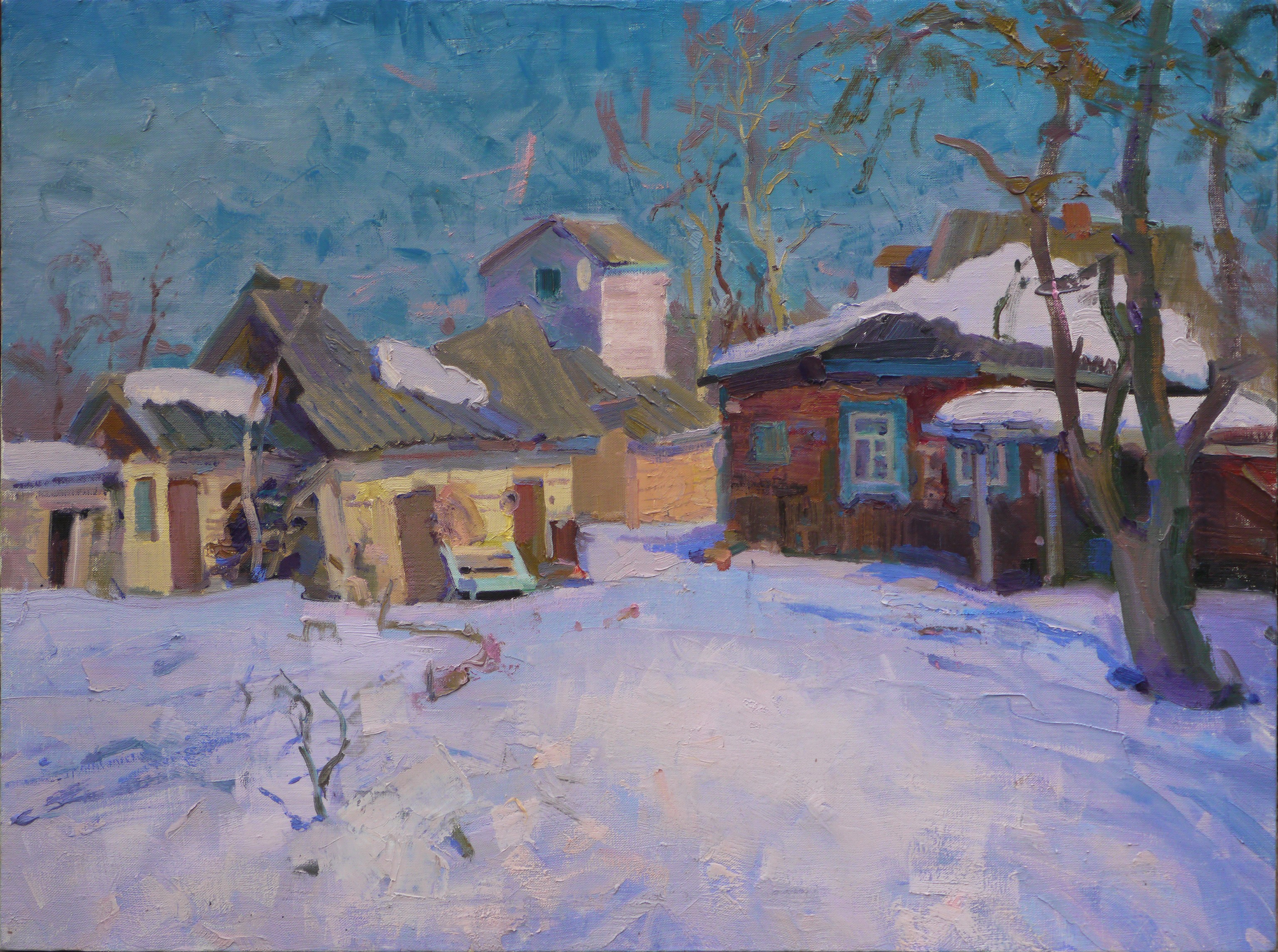 Victor Onyshchenko, March snow Victor Onyshchenko, March snow