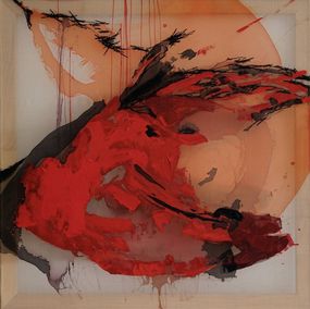 Painting, Noir et Dix 4, Tanya Angelova