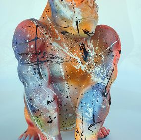 Sculpture, Gorille colors, Spaco