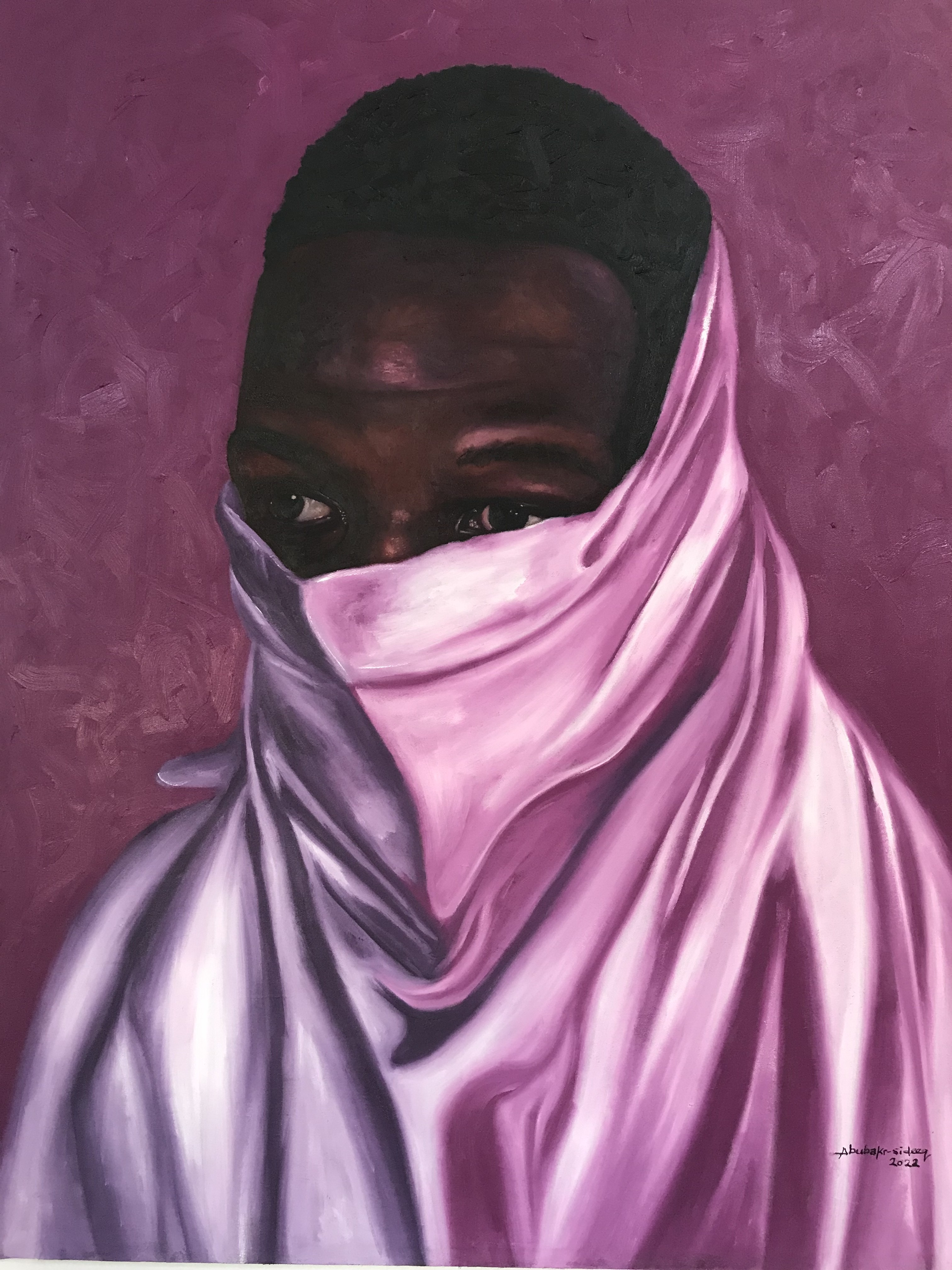 Bakare Abubakri-sideeq Babatunde, The Purple Veil: A Portrait of Youth and Mystery Bakare Abubakri-sideeq Babatunde, The Purple Veil: A Portrait of Youth and Mystery