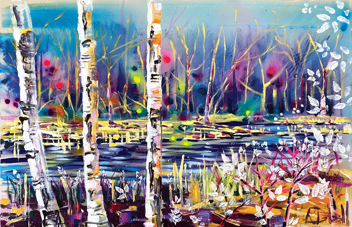 Rachael Dalzell, Fall of the evening dusk Rachael Dalzell, Fall of the evening dusk