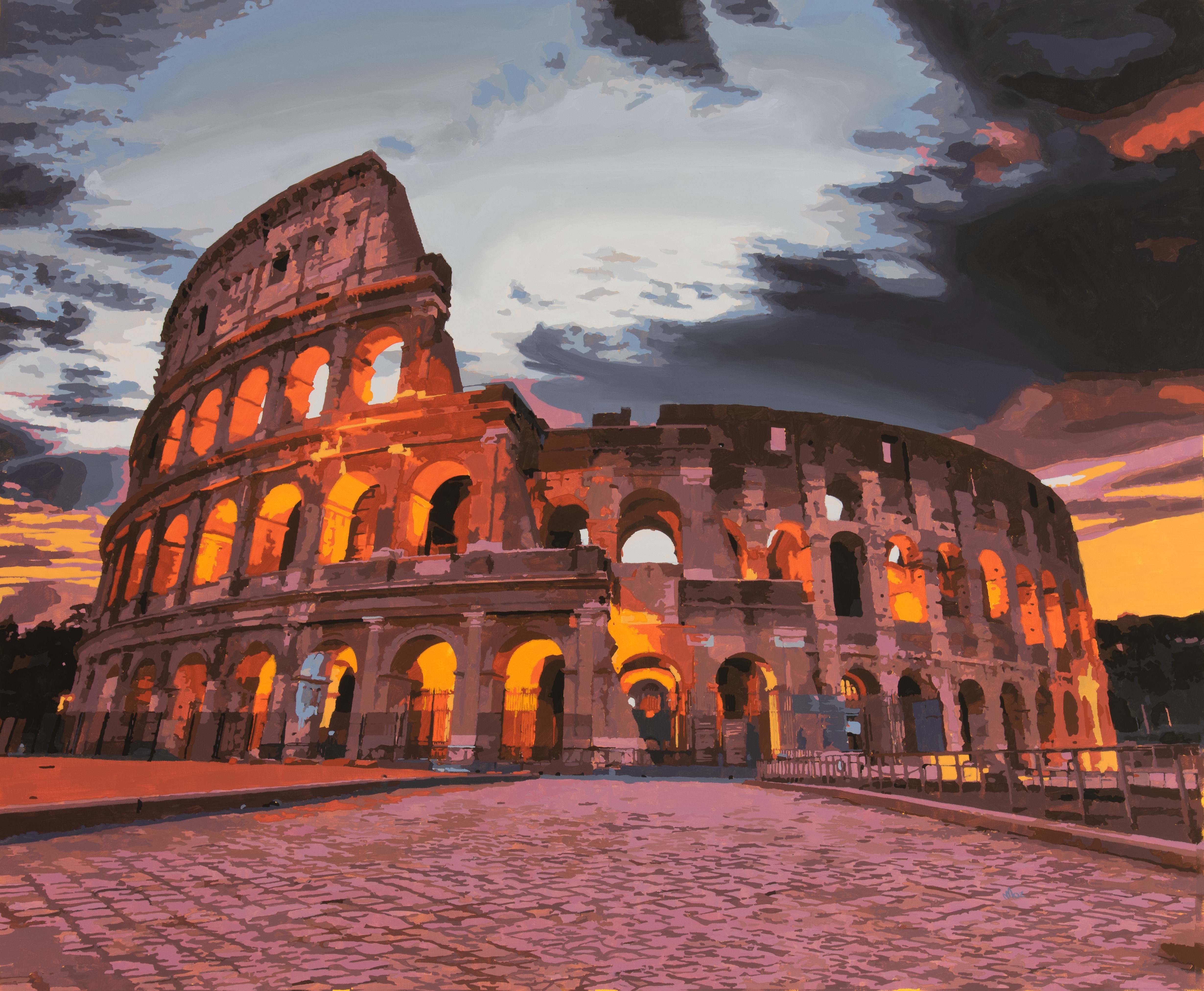 Marco Barberio, Colosseo sunset Marco Barberio, Colosseo sunset