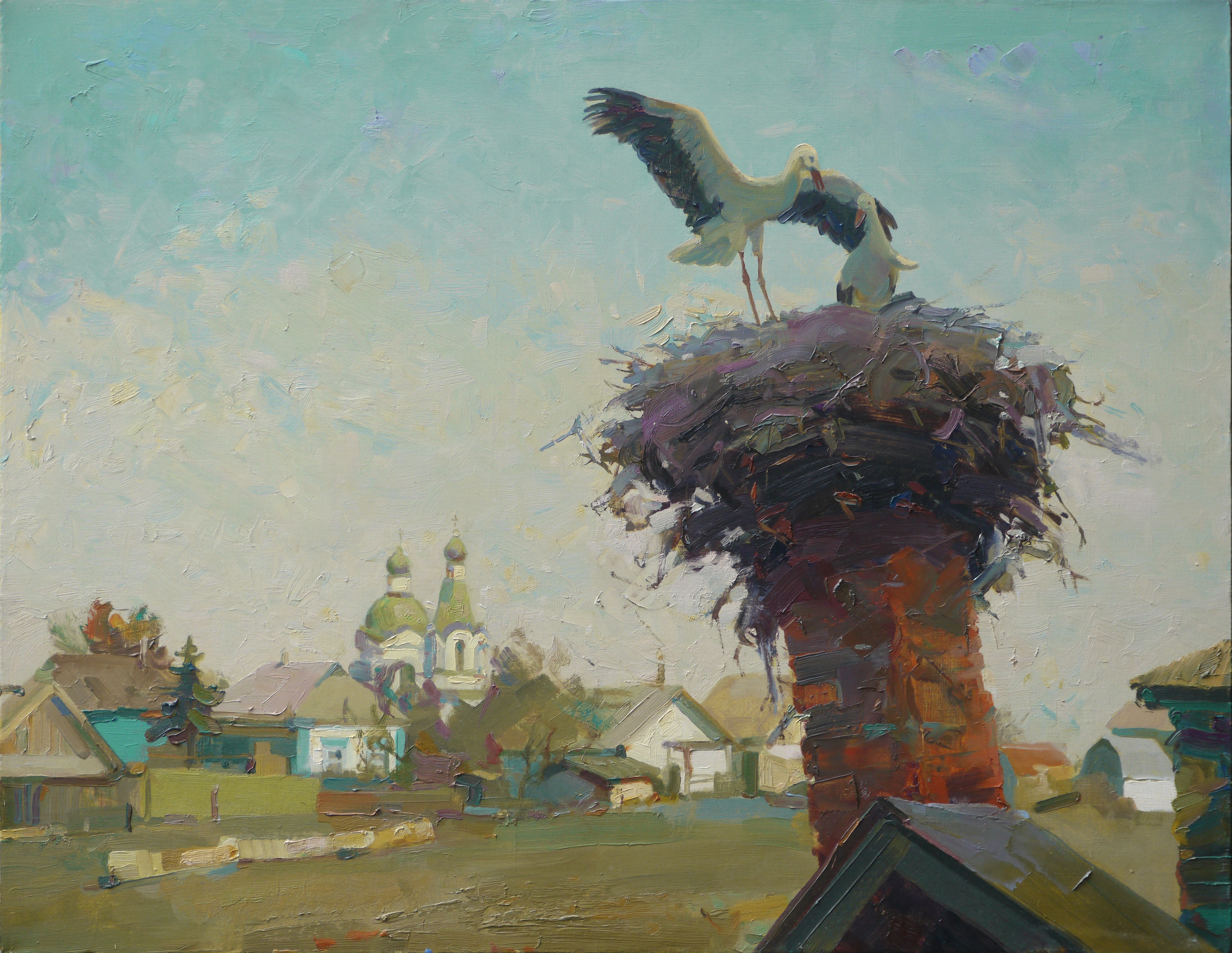Victor Onyshchenko, The storks are back Victor Onyshchenko, The storks are back